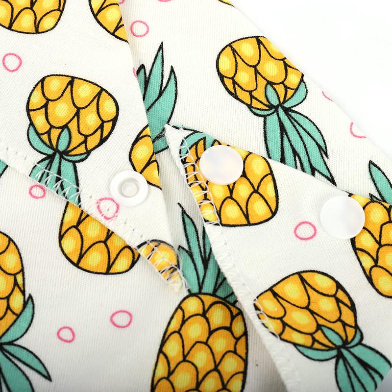 5Pcs Baby Bibs Cotton High Quality Double Layers Burp Cloths Lovely Cartoon Character Animal Bibs