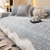 Summer Cold Sofa Cushion Cool Feeling Cushion Ice Silk Non-Slip Leather Sofa Cover Light Luxury Advanced Cover