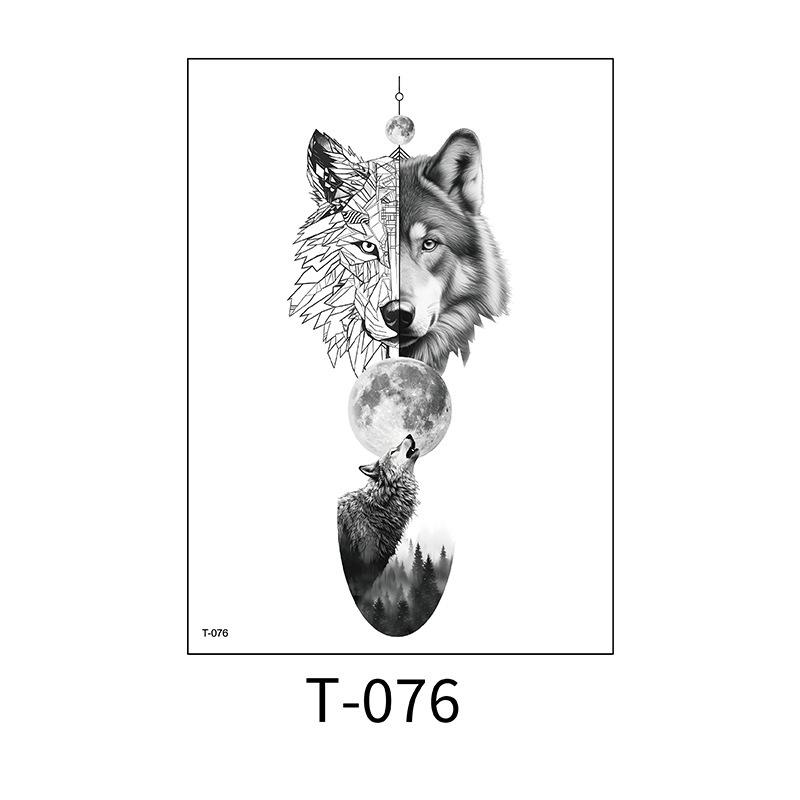 

Водонепроникні тимчасові тату-наклейки з квітковим та кольоровим тотемом: Довговічний, унісекс дизайн для рук 150*210MM