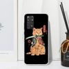 Ramen Sushi Samurai Tattoo Cat Phone Case For Xiaomi Redmi Note 15 13 14S 14 Pro Plus 12S 11S 10S 12 11E 10 11T Art Fundas Back