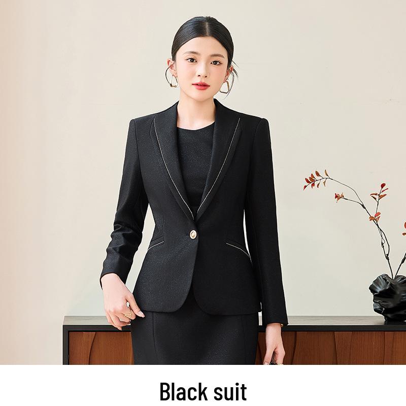 2025 Women's Spring Autumn Suit Dress Set: Elegant Workwear for Commuting and Formal Occasions
