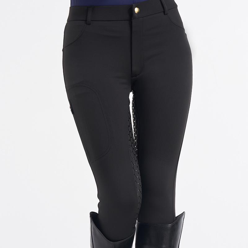 Rima Unisex Summer Equestrian Pants with Anti-Slip Silicone Grip
