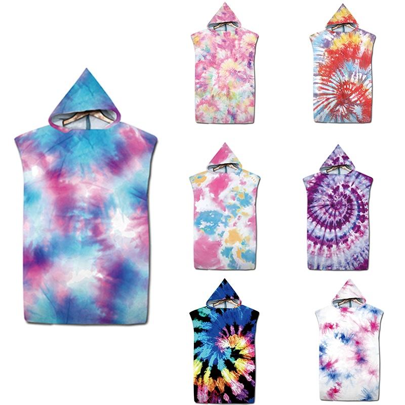 Quick Dry Hooded Bathrobe Towel For Beach And Outdoor Activities