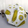 1pc Corn Illustration Automatic Open/Close Umbrella - Compact Travel Umbrella, Gift for Birthdayyy251208183