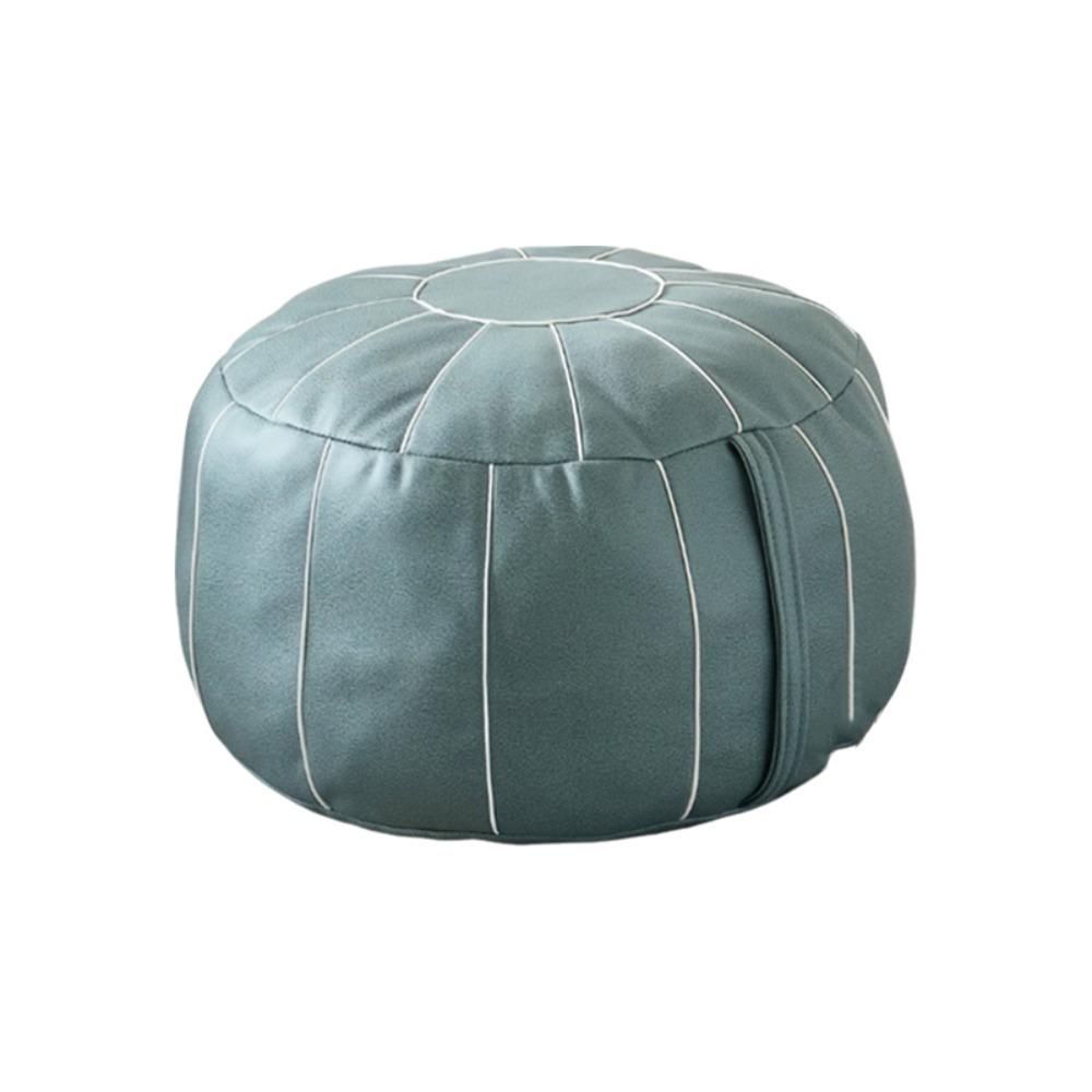 Kürbisförmiger Fußhocker Sitzsack Ungefüllte Pouf Kissenhülle Kleideraufbewahrungstaschen Fußstütze
