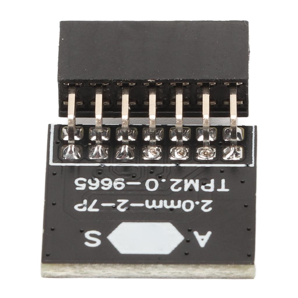 TPM 2.0 Module TPM 2.0 Chip TPM 2.0 Module TPM Chip 14 Pin 2x7P Security Module for ASUS for Win11   Module
