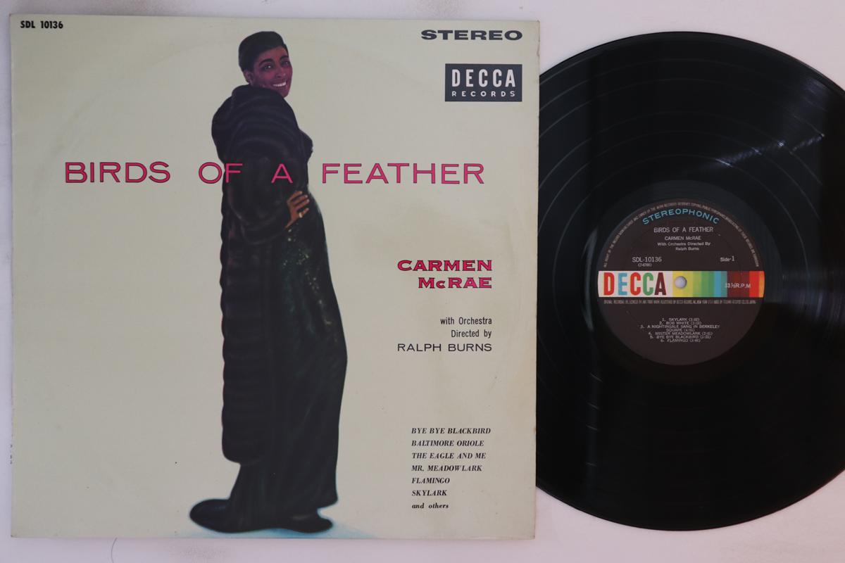 

LP Record CARMEN MCRAE - Birds Of A Feather SDL10136 DECCA Japan Jazz Used