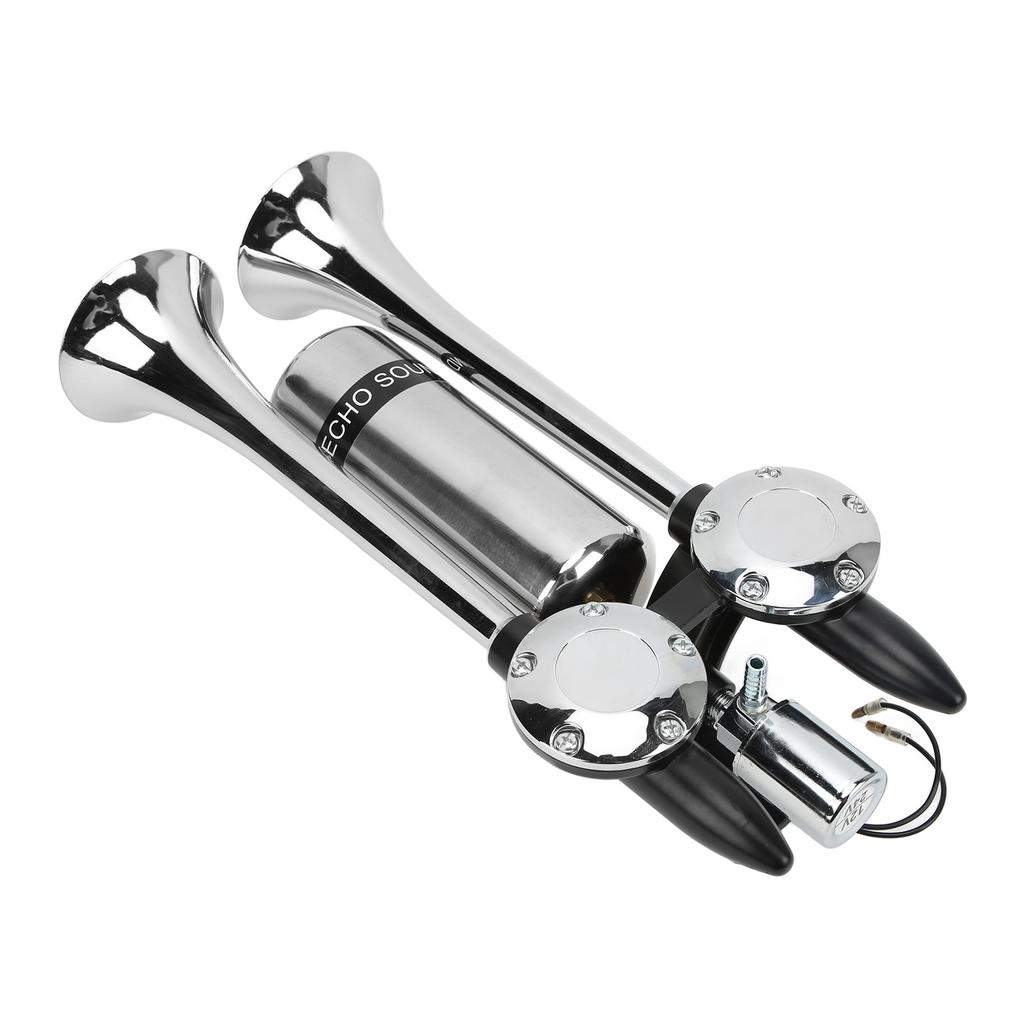 300DB billufthorn sinklegering forkromning dobbeltrørshøyttaler for togskip SUV RV lastebil