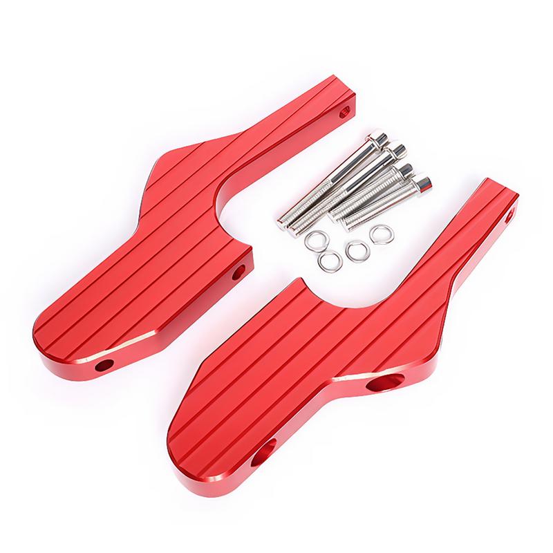 Aluminum Foot Peg Extensions Extended Footpegs for Vespa GT GTS GTV 60 125 200 250 300 300ie Vespa Motorcycle Parts