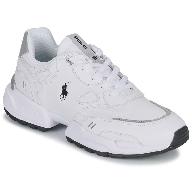 Polo Ralph Lauren Leather Round Toe Comfortable Durable Low Top Casual Shoes Men Sneaker White 809835371001
