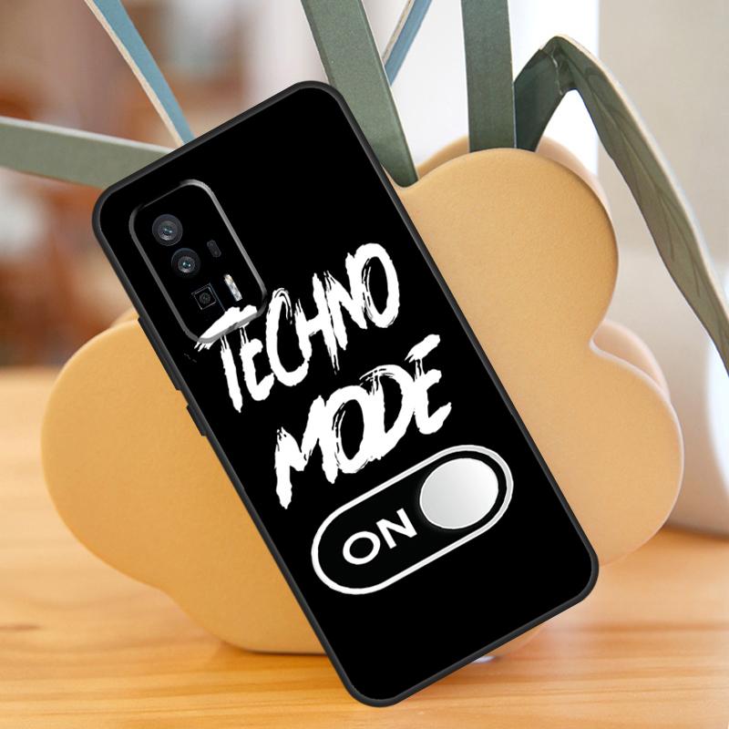 Love Techno Music Quotes Case For Xiaomi 13T 11T 12T Pro 13 14 Ultra 12 Lite POCO F6 F5 X6 Pro M6 X3 X5 M5s F3 Cover