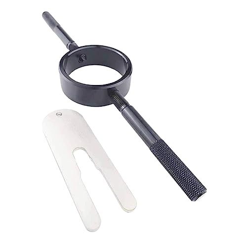 

Shiwaki Shiwaki Motorcycle Fork Spring Compressor Universal Motorcycle Tool Service Retaining Tool Repair Reverse Cartridge Fork Compatible with