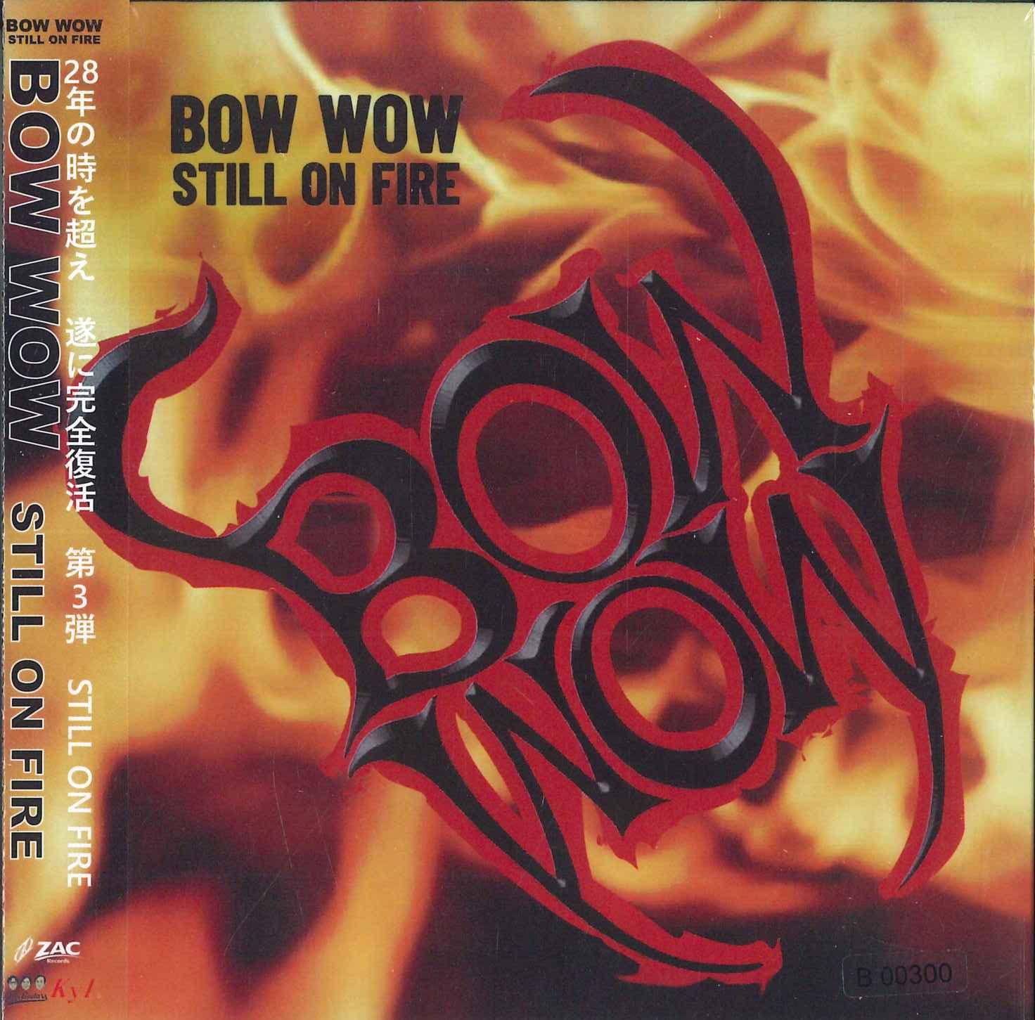CD BOWWOW Still On Fire ZACFG202603CD ZAC RECORDS 2026 Япония Рок