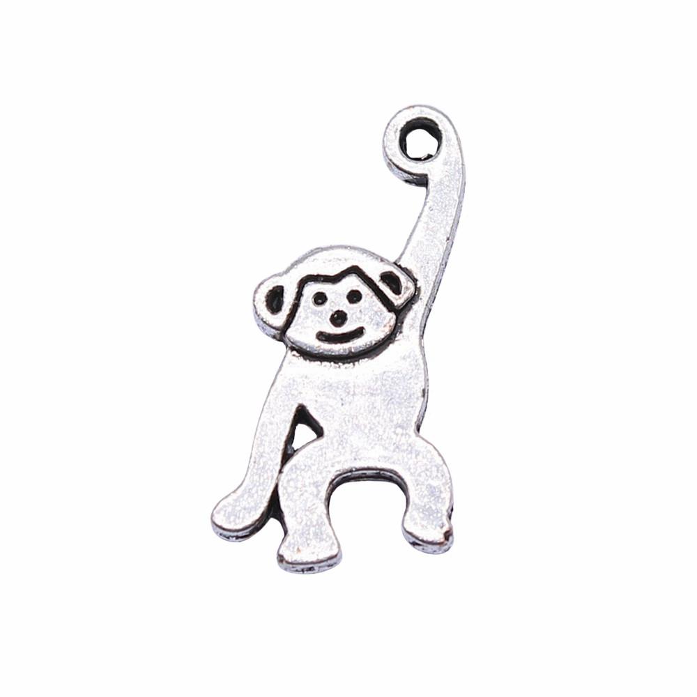 Bear Pendants Metal Animal Charms Panda For DIY Bracelet Necklace Earrings Accessories