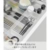 Yamazaki Drawer Storage Case M 2-pack White