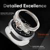 Schutzhülle aus Aluminiumlegierung für Samsung Galaxy Watch 8, Metallgehäuse, Zubehör, Hartrahmen, Metall-Schutzstoßstange für Samsung Galaxy Watch 8 (44 mm, 40 mm)