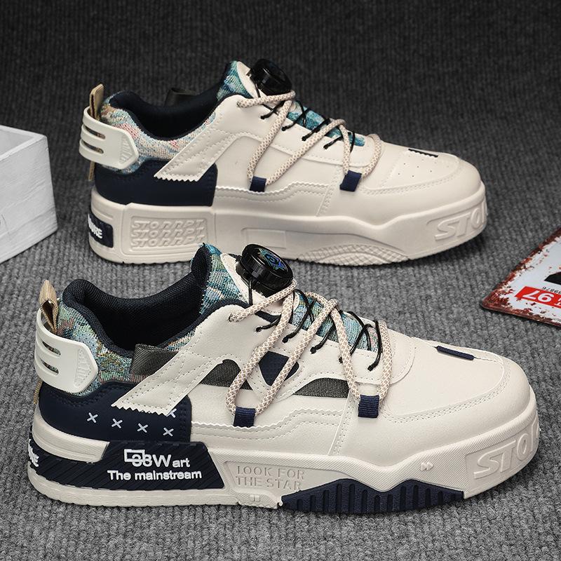 

Летняя вращающаяся резинка для ног с кнопками, мужская повседневная обувь для сноуборда, толстая подошва, увеличивающая высоту, спортивная мужская обувь 44