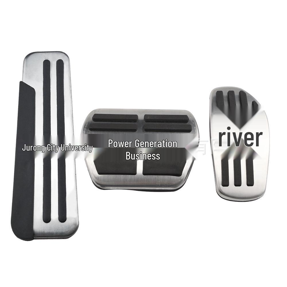 

Stainless Steel Non-Slip Accelerator & Brake Pedals for Nissan X-Trail, Qashqai, Kicks Automatic 2 pieces