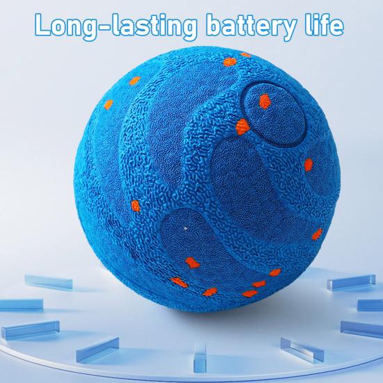 Smart Interactive Dog Ball Automatic Moving Bouncing Rolling Ball Toy 3 Play Modes USB Rechargeable Waterproof Dog Ball for Medium Large Dogs Chasing