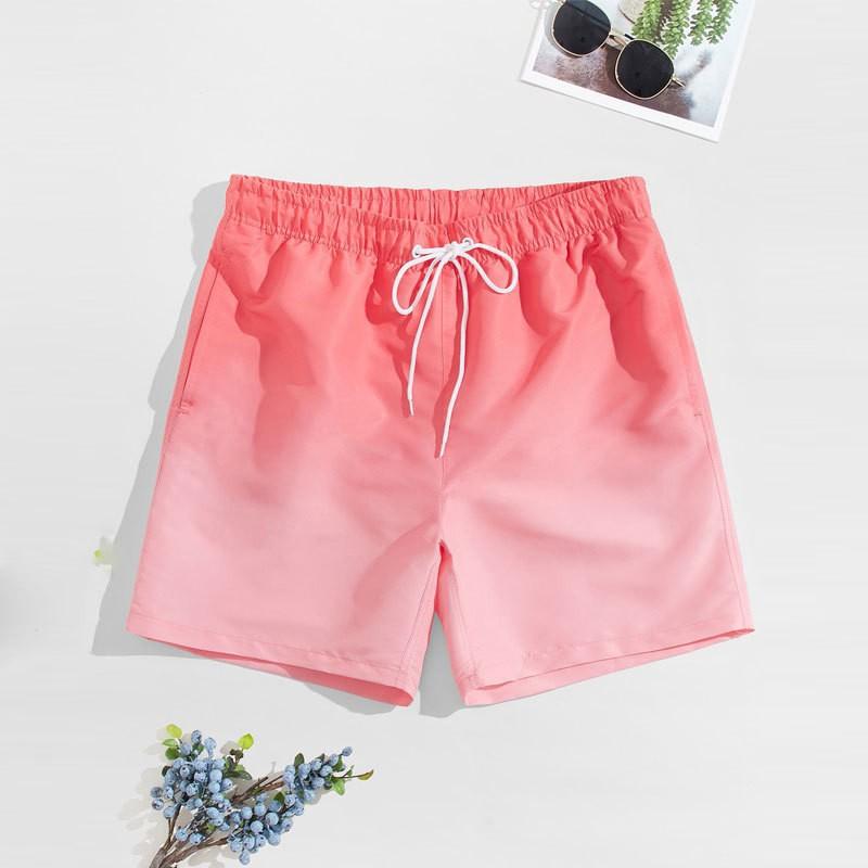 Mens Quick-Dry Swim Trunks With Lining Lightweight Beach Shorts Surfing Swimming Water Activities