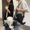 Men's Shark Shoulder Bag Women's Cartoon Commuter Crossbody Bag