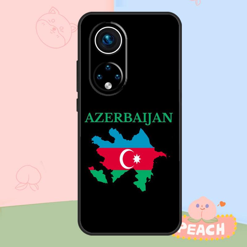 Azerbaijan Flag Case For Honor Magic 5 6 7 8 Lite Honor 400 Pro 200 50 70 90 X8c X9a X9b X9c X9d Win RT Cover