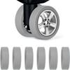 Silicone Luggage Wheel Protector Cover  Wheel Covers for Your Suitcases or Office Chair Caster Wheels Durable and Reduce Noise