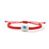 Multicolor Woven Rope Demon Eye Bracelet - Trendy Design for Daily Wear