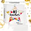1pc Thank You Gift for Teachers Acrylic Stars Thank You Gift Table Top Decoration, Desk Accessory, Minimalist Design, Decorative Art, Durable Material