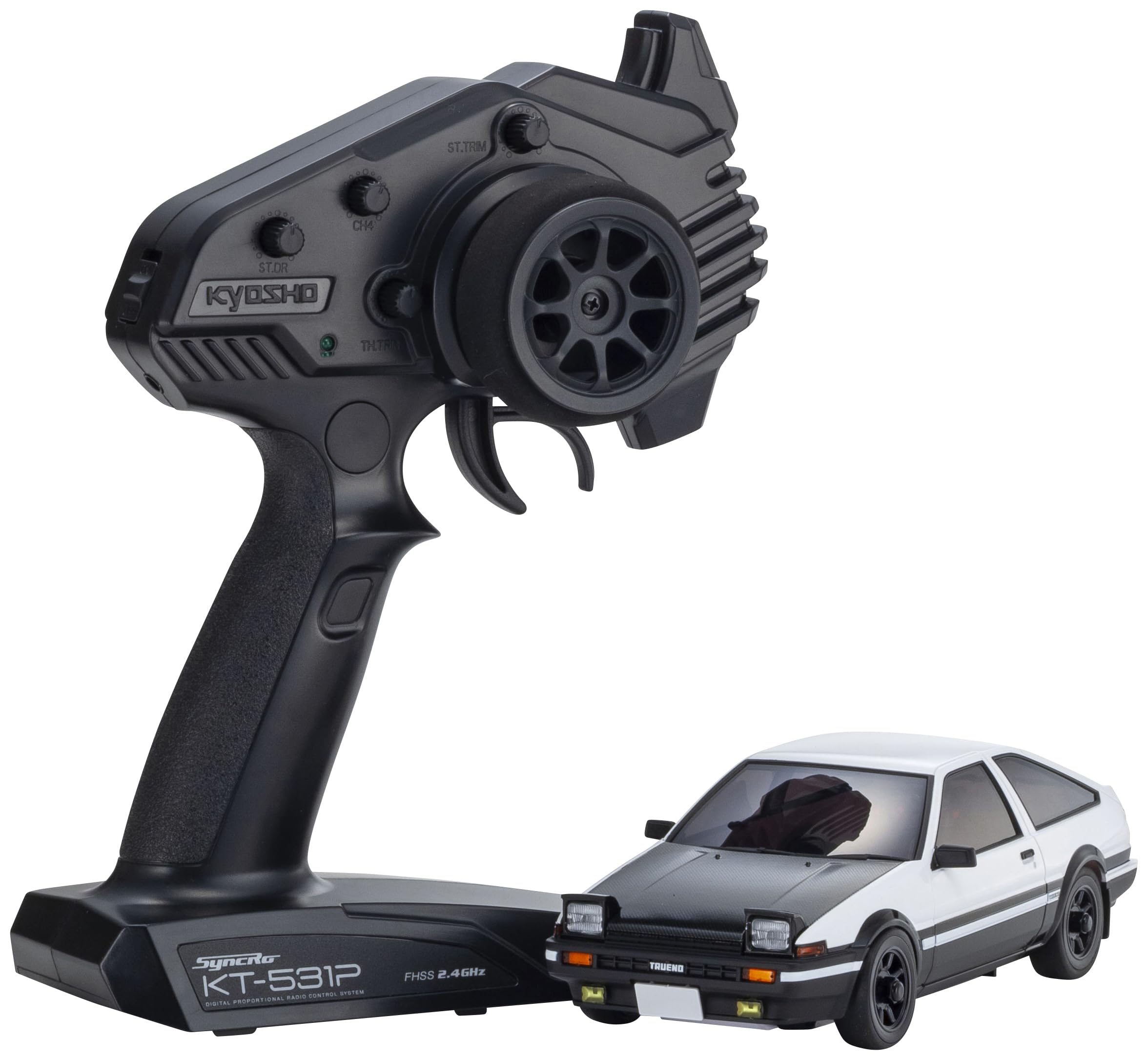 

Kyosho полноприводный Toyota Sprinter Trueno AE86 Initial D Project D Финальная версия Электрическая радиоуправляемая машина 32656IDC Mini-Z