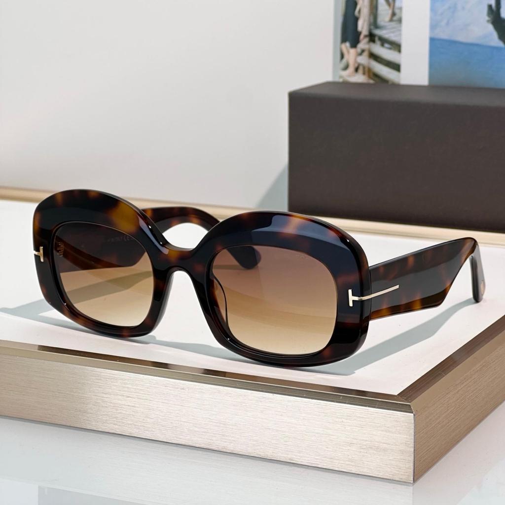 TF1219 Fashion Luxury Acetate Sunglasses: Unisex Celebrity-Inspired Runway Party & Vacation Essentials