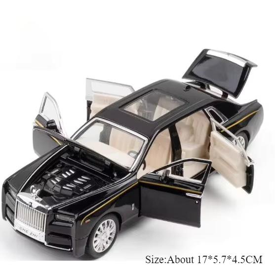 1:32 Rolls Royce Dawn Phantom Legierung Spielzeug Druckguss Modellauto Türen Geöffnet Sound Licht Rückzieher Miniatur Fahrzeug Junge Geburtstagsgeschenk
