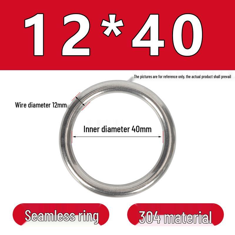 Stainless Steel Seamless O-Ring: Corrosion-Resistant Accessory for Handbags and Pet Gear