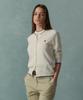 Brooks Brothers [Women'S] Cotton Contrast Cardigan (White) (Bbwcwbg103)