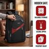 Ergonomic Travel Men Backpack Wear Resistant Large Capacity Business Backpack Fashion Oxford Cloth Laptop Shoulder Bag Daily Use