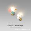 Macaron Wall Lamps Colorful Acrylic Glass Ball Interior Decor Bedside Children's Room Corridor Sconces Lighting Fixtures