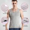 Men's All-Season Pure Cotton Tank Top Casual Undershirt