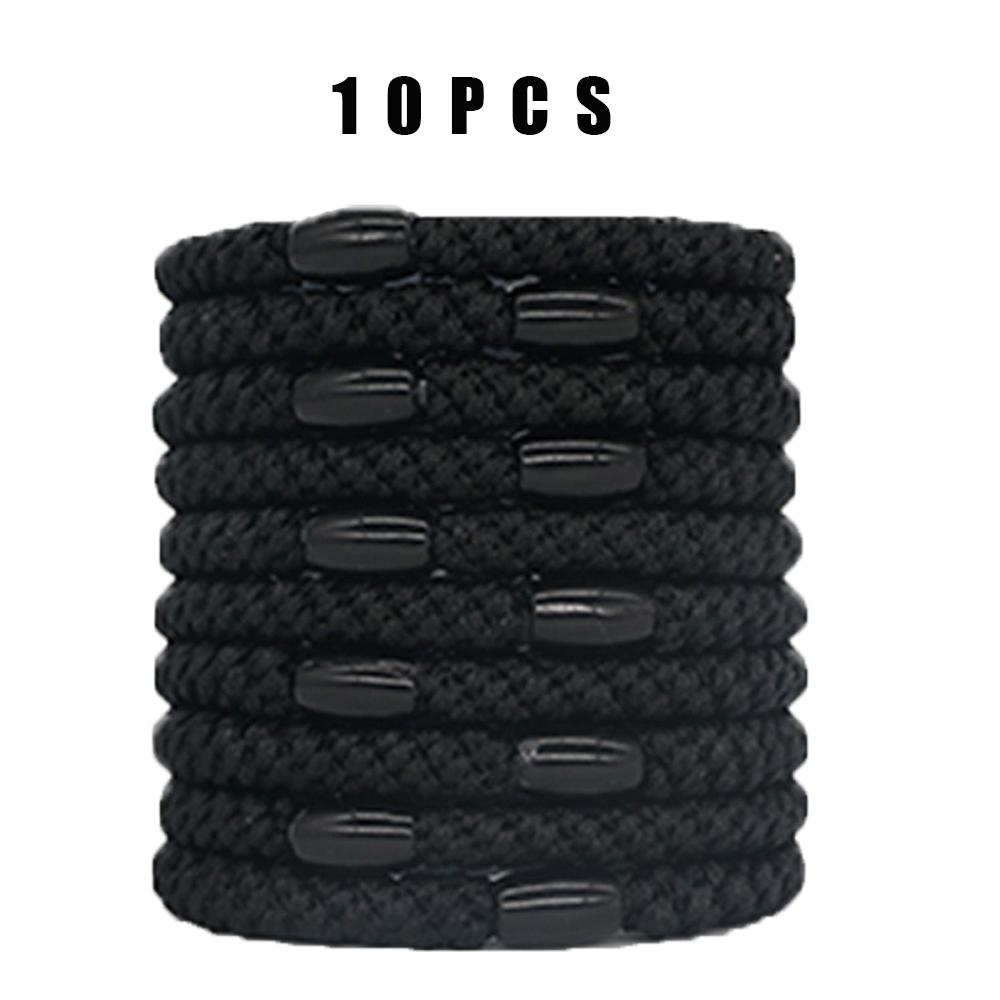 10Pcs/Set High Elasticity, Non-Destructive Headband, High Ponytail, Colorful Braided Rubber Band Headband,  Braided Headband