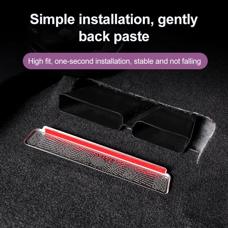 Air Outlet Covers For BYD Sealion 05 DM-i EV 2025~2027 Car Under Rear Seat Ventilation Conditioner Vent Cover Auto Accessories
