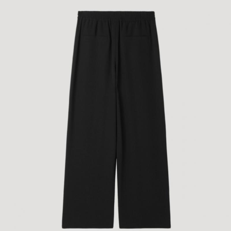 [She S miSS] Banding Strap Straight Fit pantS SwwSlp22110 Bk