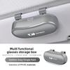 YMIN2 Lexus Car Glasses Box Car Sunglasses Holder Sun Visor Storage Case For ES300h IS300h IS250 LX570 NX300h RX400h UX LX600 Ct200h