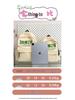 Color Block Canvas Backpack for Girls – Large Capacity School Bag