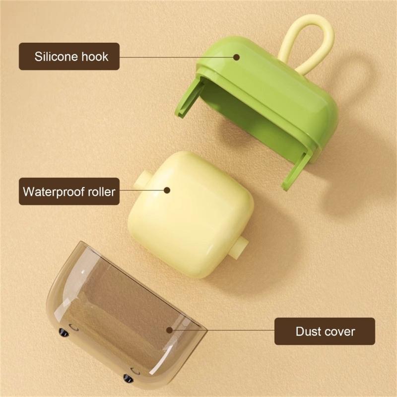 Wiederverwendbare Fusselrolle Waschbarer Fusselentferner für Kleidung, Tragbarer Tierhaarentferner Klebriger Fusselentferner Geschenk für Frauen Männer