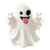 Small Ghost Statue for Shelf Halloween Cute Figurine, Mini Cartoon Statue, Little Spooky Desk Accessory Autumn Desktop Ornament Tiered Tray Home Table