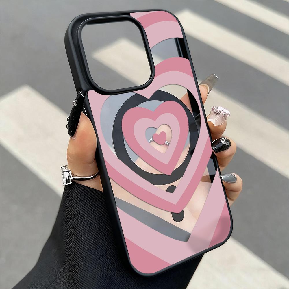 Ins Korean Series Star Bowknot Wireless Charging Case for iPhone 17 Air 16 E 15 14 13 12 Mini 11 Pro Max XS Max 8 7 Plus Cover