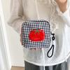 Tomato Pen Bag Korean Style Pencil Case Desktop Storage Pencil Pouch  School