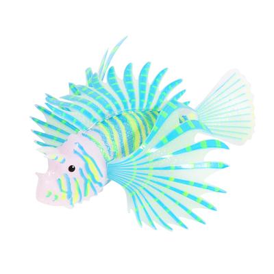 Aquarium Artificial Fish Tank Landscape Decoration Glow Simulation Animal Ornaments