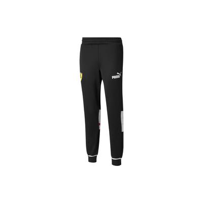 X Ferrari Collaboration Color Block Jogger Pants Men Bottoms Black 533734-01