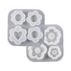 1 Pcs DIY Resin Silicone Mold Cherry Blossom Quicksand Epoxy Resin Molds Ornaments Candy Chocolate Drip Glue Mould Wholesale