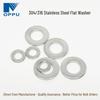 Stainless Steel 304/316 Flat Washers, M1.6-M48 Standard Sizes